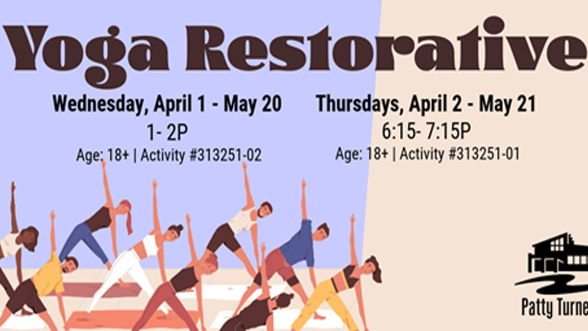 Yoga Restorative at Patty Turner Center